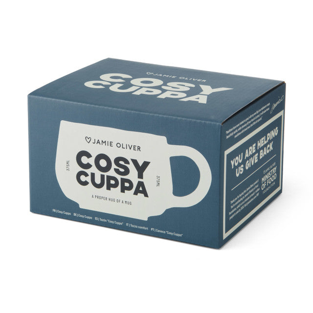 JAMIE OLVIER „Cosy Cuppa" puodelis, baltas