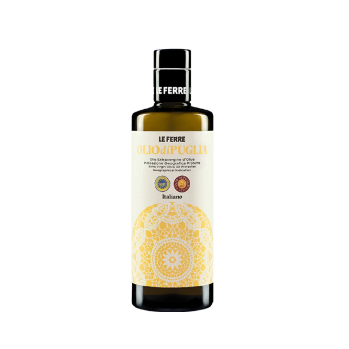 Le Ferre Olio di Puglia I.G.P. ypač tyras alyvuogių aliejus, 500 ml | Beatos.lt