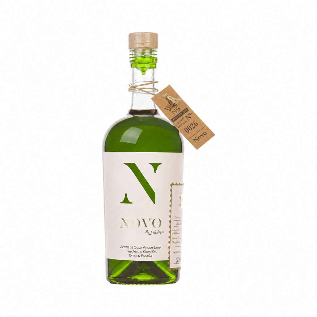 Ekologiškas „Picual“ — „NOVO“ ankstyvojo derliaus ypač tyras alyvuogių aliejus, 500 ml | Nobleza del Sur Beatos.lt