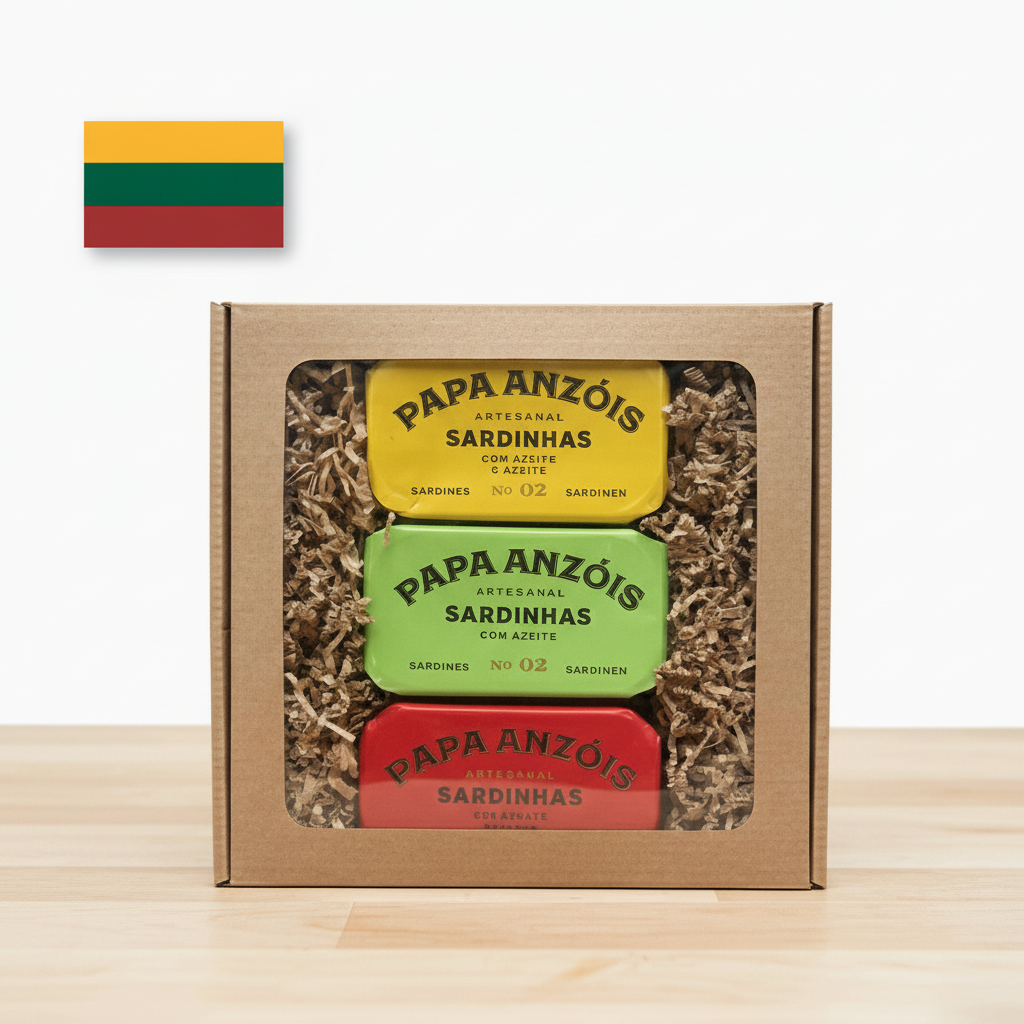 Product image with Lithuanian flag