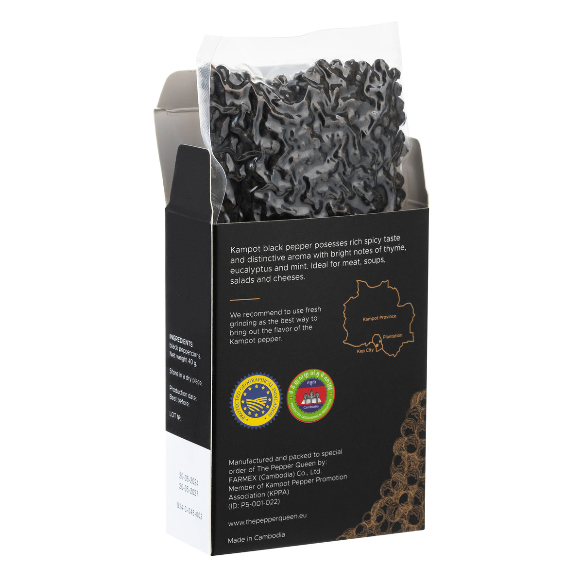 Kampoto juodieji pipirai, 40 g – 2 nuotrauka | Beata Nicholson