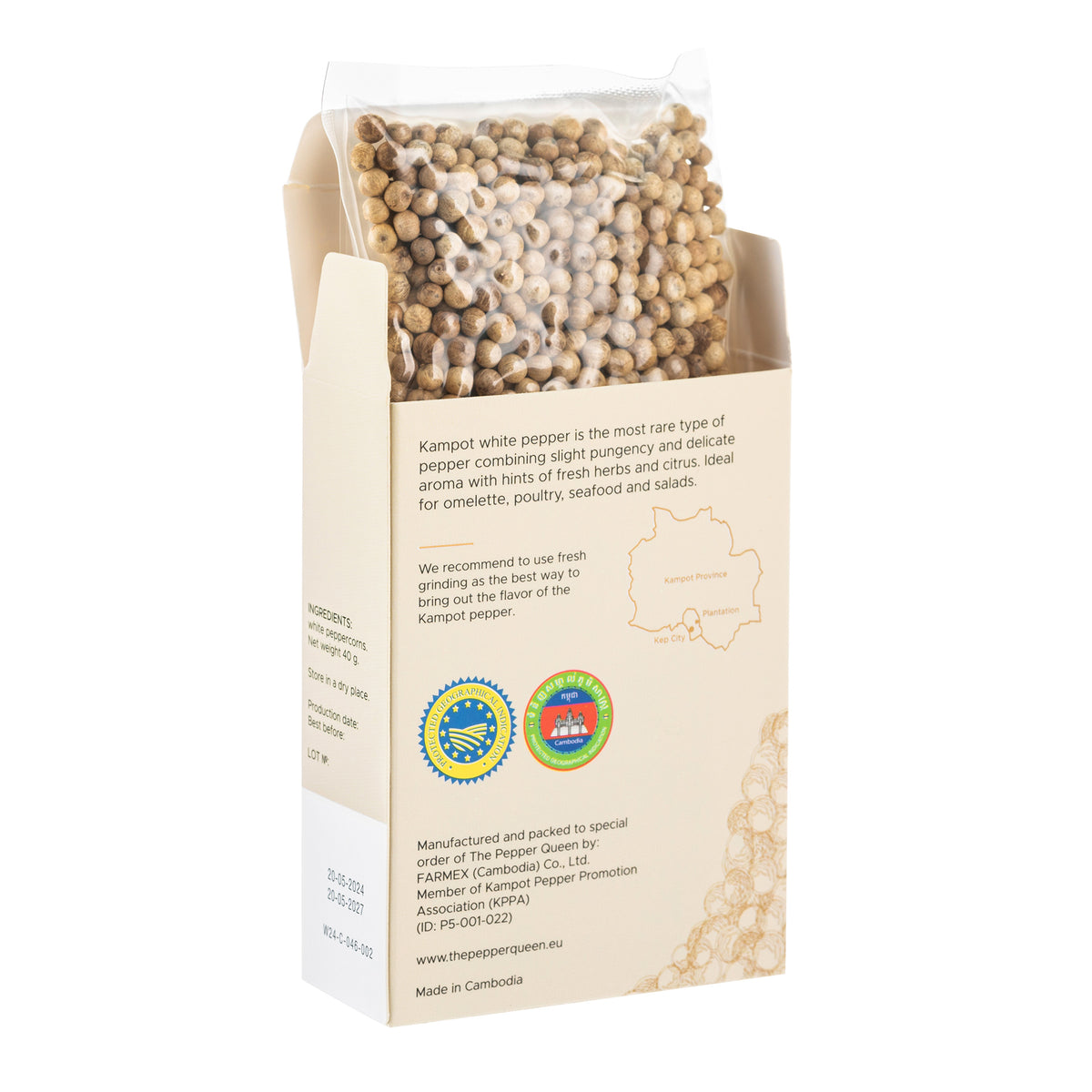 Kampoto baltieji pipirai, 40 g – 2 nuotrauka | Beata Nicholson