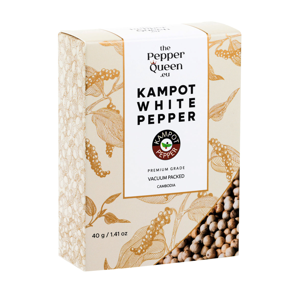 Kampoto baltieji pipirai, 40 g | Beata Nicholson